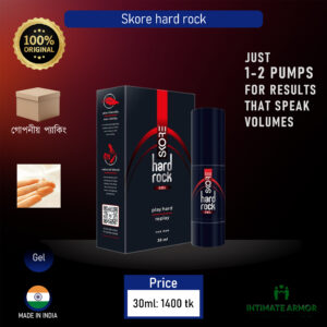Skore Hardrock Gel Play Penis Hard Natural Blend for Men - 30ml