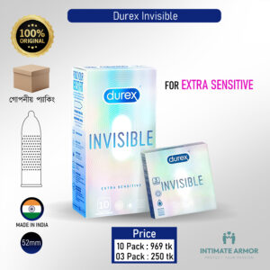 Durex Invisible Condom 3's Pack