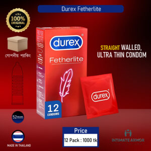 Durex Fetherlite Thin Condoms 12's (Made in UK)
