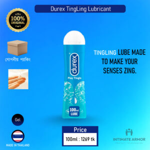 Durex Play Classic H2O Water Based Lubricant Lube Gel - 100ml (Thailand)