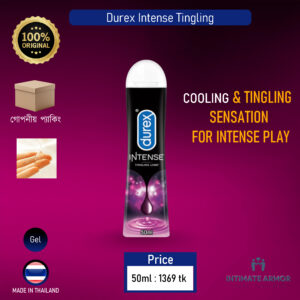 Durex Intense Tingling Water Based Lubricant Lube Gel - 50ml(Thailand)