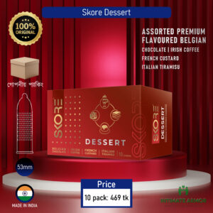 Skore Dessert Premium Flavoured Condoms 1 pack (10pcs)