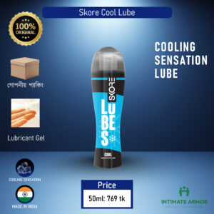 Skore Cool Sensation Lube Gel Water Based Gel for Men & Women - 50ml