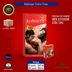 Kohinoor Xtra Time Condom 10's Pack