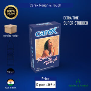 Carex Extra Time Rough & Tough Condom 10 Pcs Pack (Made in Malaysia)