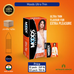 Moods Ultra Thin Condom - 3Pcs Pack